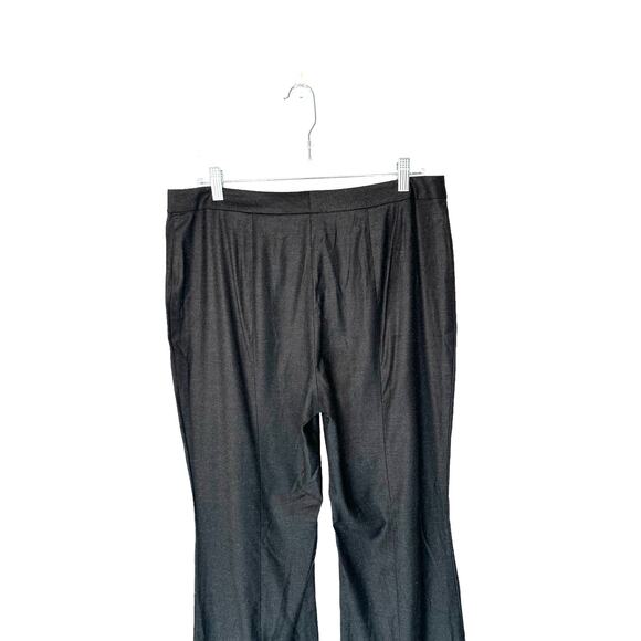 St. John Couture Gray Career Work Office Bootcut Dress Pant Trousers Size 10 - Picture 6 of 11